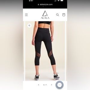 Alala Captain Crop Tight
